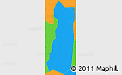 Political Simple Map of Wabusana (Bamunanika)