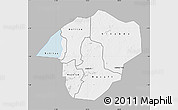 Gray Map of Masindi, single color outside