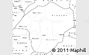Blank Simple Map of Masindi