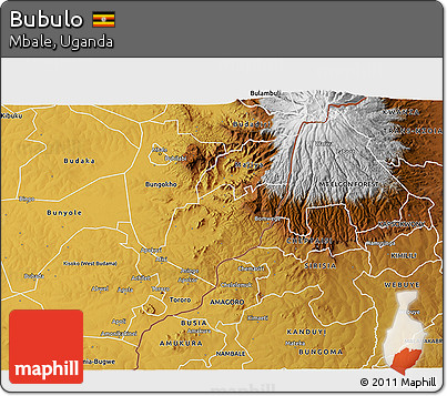Physical 3D Map of Bubulo