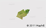 Satellite 3D Map of Bubulo, cropped outside