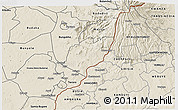 Shaded Relief 3D Map of Bubulo