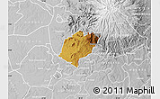 Physical Map of Bubulo, lighten, desaturated