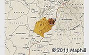 Physical Map of Bubulo, shaded relief outside