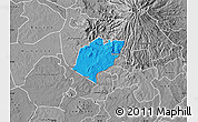 Political Map of Bubulo, desaturated