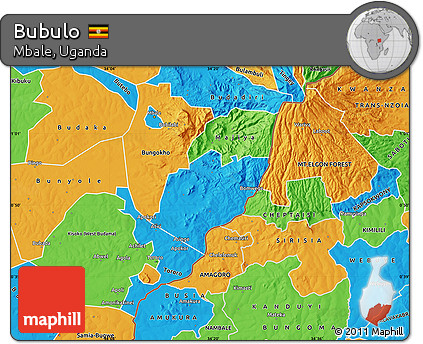 Political Map of Bubulo