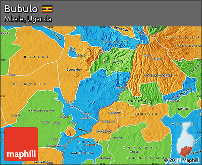 Political Map of Bubulo