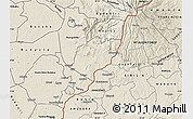Shaded Relief Map of Bubulo