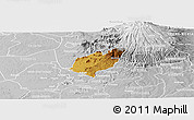 Physical Panoramic Map of Bubulo, lighten, desaturated