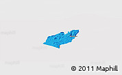 Political Panoramic Map of Bubulo, cropped outside
