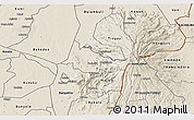Shaded Relief 3D Map of Budadiri
