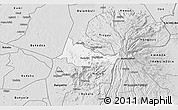 Silver Style 3D Map of Budadiri
