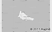 Gray Map of Budadiri, single color outside