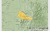 Savanna Style Map of Budadiri