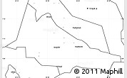 Blank Simple Map of Budadiri
