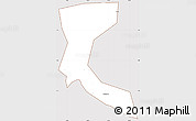 Classic Style Simple Map of Bulambuli, cropped outside