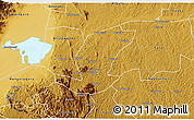 Physical 3D Map of Ibanda