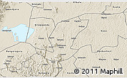 Shaded Relief 3D Map of Ibanda