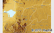 Physical Map of Ibanda