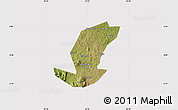 Satellite Map of Ibanda, cropped outside