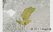 Satellite Map of Ibanda, lighten, semi-desaturated