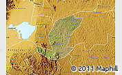 Satellite Map of Ibanda, physical outside