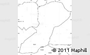 Blank Simple Map of Isingiro