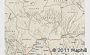 Shaded Relief Map of Ruhaama