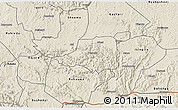 Shaded Relief 3D Map of Rwampara