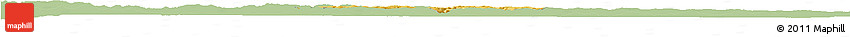 Savanna Style Horizon Map of Rwampara, single color outside