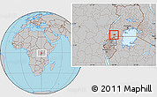 Gray Location Map of Rwampara