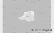 Gray Map of Rwampara, single color outside