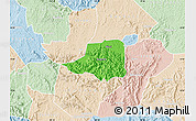 Political Map of Rwampara, lighten