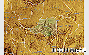 Satellite Map of Rwampara, physical outside