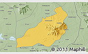 Savanna Style 3D Map of Kadam (Chekwii)