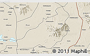 Shaded Relief 3D Map of Kadam (Chekwii)