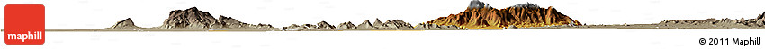 Physical Horizon Map of Kadam (Chekwii), semi-desaturated Physical Horizon Map of Kadam (Chekwii), semi-desaturated