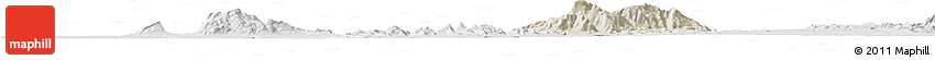 Shaded Relief Horizon Map of Kadam (Chekwii), lighten, desaturated Shaded Relief Horizon Map of Kadam (Chekwii), lighten, desaturated