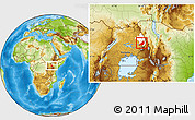 Physical Location Map of Kadam (Chekwii), highlighted parent region