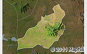 Satellite Map of Kadam (Chekwii), darken