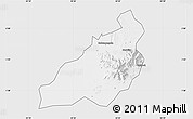 Silver Style Map of Kadam (Chekwii), single color outside
