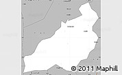Gray Simple Map of Kadam (Chekwii)