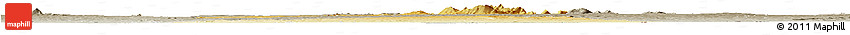 Physical Horizon Map of Moyo, semi-desaturated