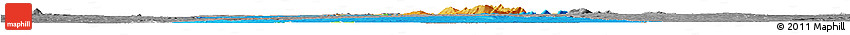 Political Horizon Map of Moyo, desaturated