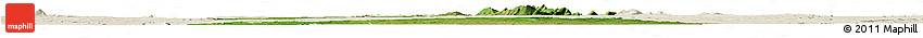 Satellite Horizon Map of Moyo, shaded relief outside Satellite Horizon Map of Moyo, shaded relief outside