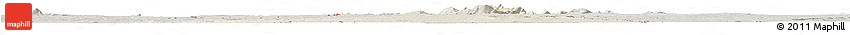 Shaded Relief Horizon Map of Moyo, semi-desaturated