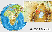 Physical Location Map of Buwekula, highlighted parent region