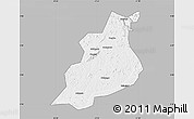Gray Map of Buwekula, single color outside