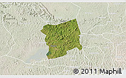 Satellite 3D Map of Mityana, lighten