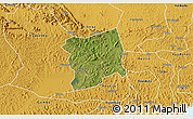 Satellite 3D Map of Mityana, physical outside